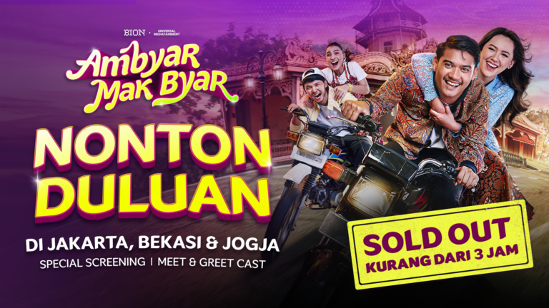 Antusiasme Luar Biasa! Tiket Special Screening Ambyar Mak Byar Terjual Habis dalam 3 Jam di 3 Kota, Siap Tayang 9 Januari 2025!